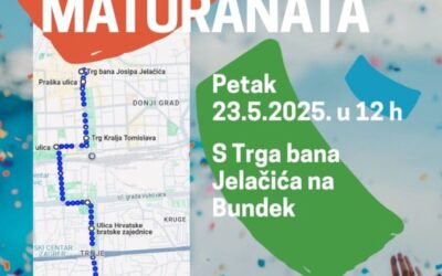 Dan zagrebačkih maturanata –  petak, 23. svibnja 2025.