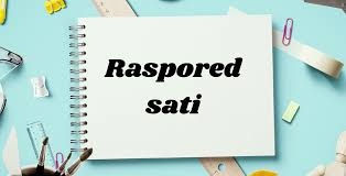 STALNI RASPORED – 2. i 4. raz. ujutro – 1.i 3. raz. popodne (s učionicama)