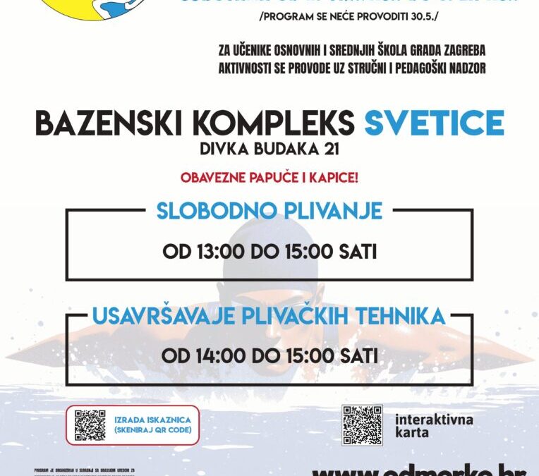 ODMORKO TIJEKOM ŠKOLSKE GODINE 